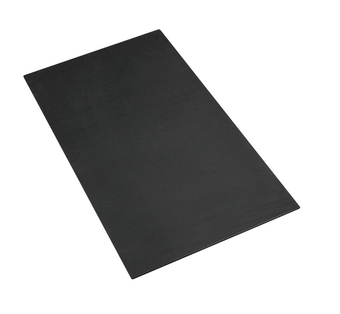 MDF-skiva Svart 12 x 800 x 1200 mm Hornbaek